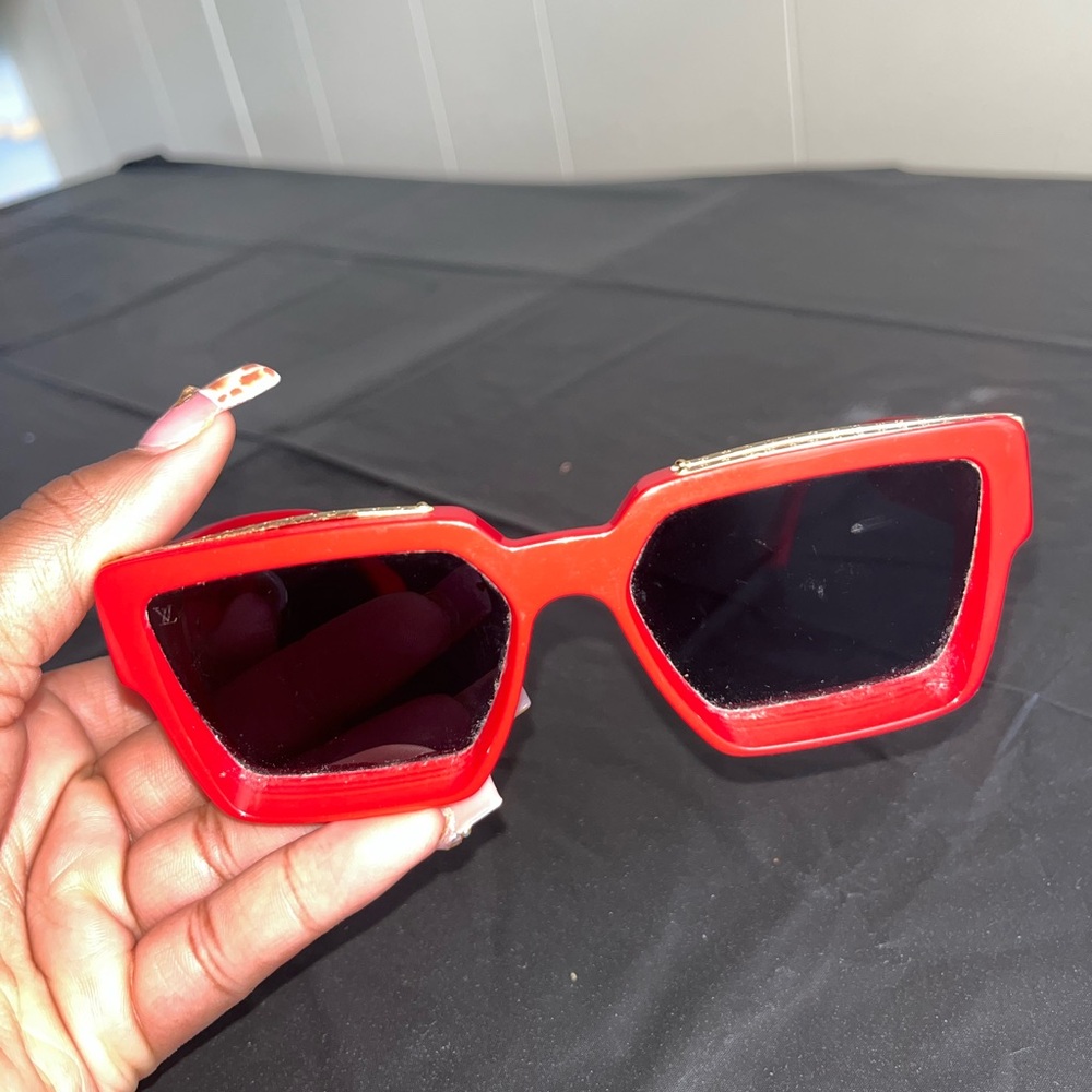 Louis Vuitton Bold Red Sunglasses
